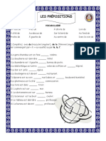 Les Prépositions - Pub