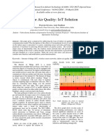 Indoor Air Quality: Iot Solution