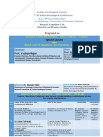 Indian Sociological Society 46th All India Sociological Conference Program