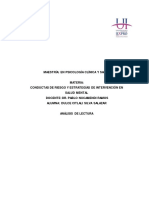 Conductas de riesgo y estrategias de intervención en salud mental