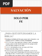 La Salvación Solo Por Fe
