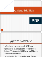 El Conocimiento de La Biblia Parte