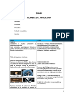 Ejemplo Guion Informativo 2 Columnas