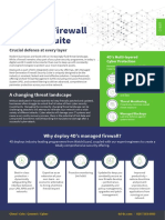 Managed Firewall Security Suite: A Changing Threat Landscape