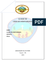 Portfólio Líder de Aventureiros - Polo III - ASPA 2019
