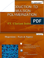 Basic Emulsion Polymerization 28 April 2014