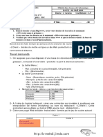 Bac blanc - TIC - Bac Info (2008-2009) (1)