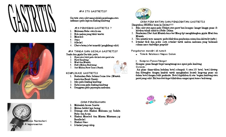 Leaflet Gastritis Pdf