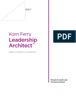 Korn Ferry Leadership Architect - Research Guide and Technical Manual