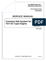 Service Manual: Common Rail System For NISSAN YD1-K2 Type Engine