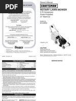 Download Craftsman Rotary Lawn Mower Owner Manual Model 917370721 by mfiletw SN54561030 doc pdf