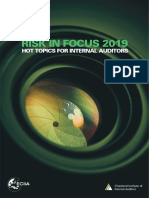 Risk in Focus 2019: Hot Topics For Internal Auditors