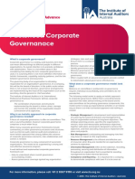 Factsheet: Corporate Governanace: Connect Support Advance