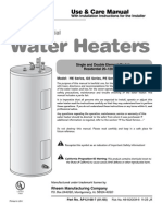 Water Heaters: Electric Residential