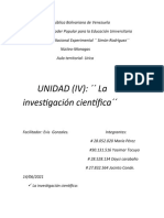 Investigación científica en la Universidad Simón Rodríguez de Venezuela