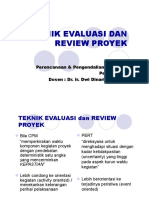 P4 Teknik Evaluasi Dan Review Proyek