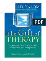 The Gift of Therapy: An Open Letter To A New Generation of Therapists and Their Patients - Irvin Yalom