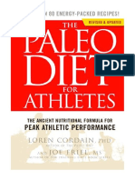 The Paleo Diet For Athletes: A Nutritional Formula For Peak Athletic Performance - Joe Friel