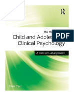 The Handbook of Child and Adolescent Clinical Psychology: A Contextual Approach - Alan Carr