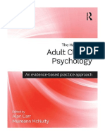 The Handbook of Adult Clinical Psychology: An Evidence Based Practice Approach - Alan Carr