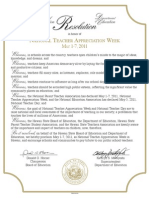 Teacher App Proclamation