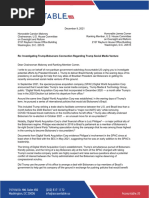 AUS Oversight Letter Trump Bolsonaro FINAL