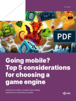 Top 5 Considerations for Choosing a Game Engine