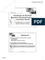 Numérico Computorizado - I: Introdução Ao Controlo Conceitos Gerais