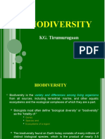 Biodiversity: KG. Tirumurugaan
