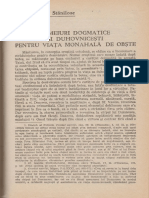 S.T. 1952 Nr.7-8 Prof. Pr. D. STANILOAE, Temeiuri Dogmatice Si Duhovnicesti