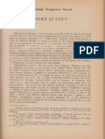S.T. 1965 Nr.5-6 Magistrand GRIGORAS AUREL, Dogma Si Cult