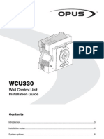 Opus WCU330 Installation Guide 1