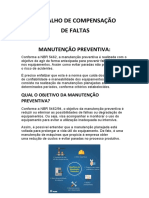 Trabalho de Compensação de Faltas