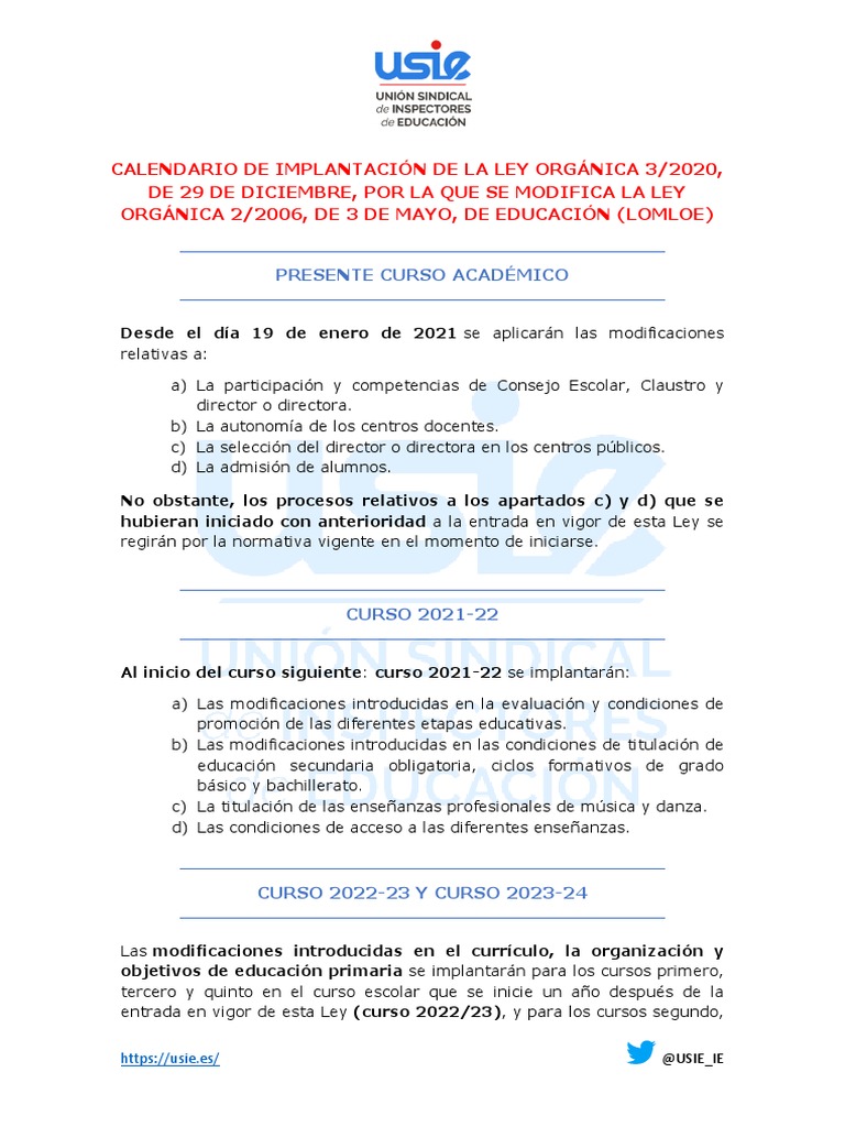 Esquemas Oposición Inspectores Educación | PDF | Plan de estudios ...
