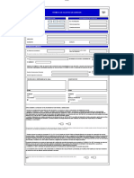 Formulario de Solicitud de Conexion