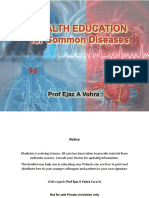 Final Health Education For Common Diseases