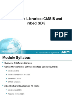 Software Libraries: CMSIS and Mbed SDK: ARM University Program