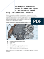 Arreglo Base Alternador Lada Kalima