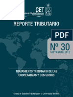 TRATAMIENTO TRIBUTARIO DE COOPERATIVAS Y SUS SOCIOS