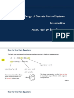 Week 1 Discrete-Time State Equations