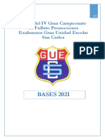 Bases Campeonato Exalumnos GUESC 2021