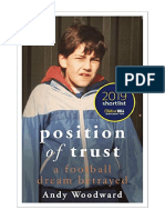 Position of Trust: A Football Dream Betrayed - Shortlisted For The Telegraph Sports Book Award 2020 - Andy Woodward