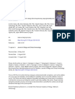 Journal Pre-Proof: Journal of Allergy and Clinical Immunology