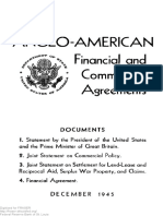 Anglo-American Financial Agreement
