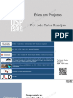 Slides Etica em Projetos