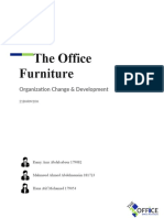 The Office Furniture: Organization Change & Development