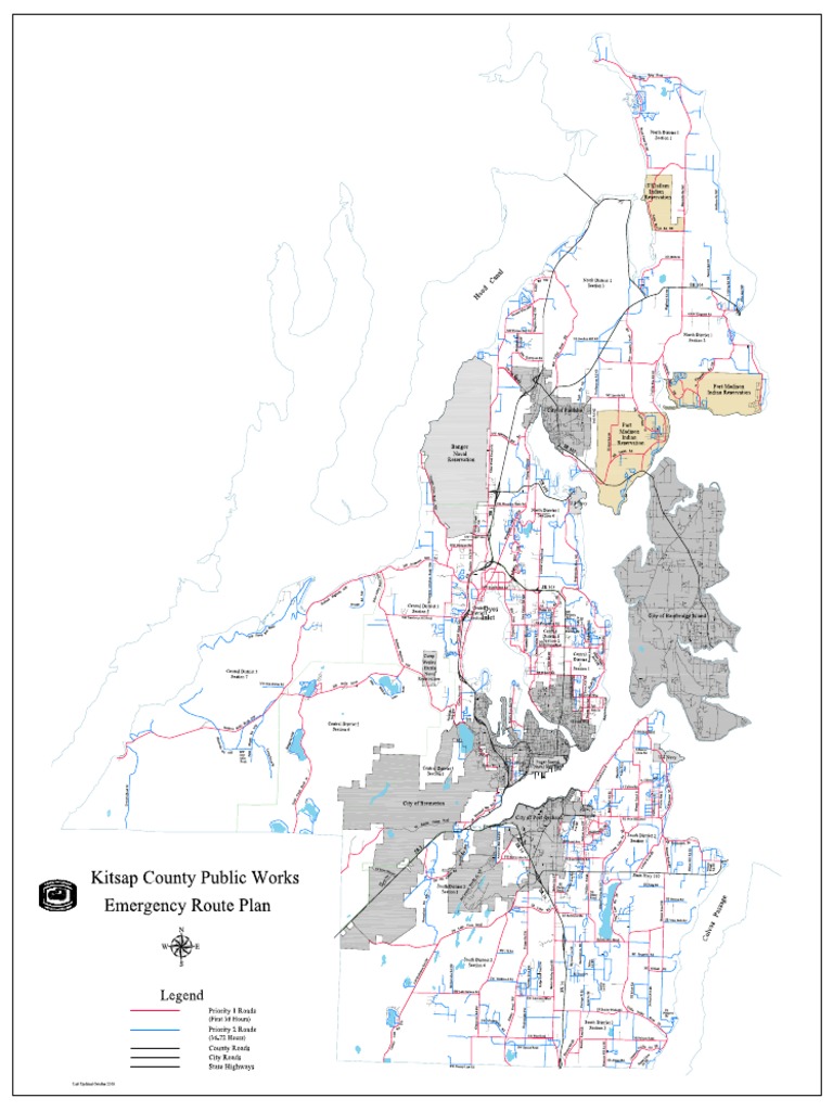 Kitsap County Snow Plow Map PDF