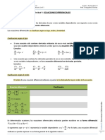 Ecuaciones Diferenciales Análisis Matemático