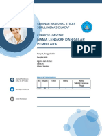 Format CV Pembicara