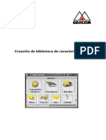 Trimble Access - Creacion Biblioteca de Características